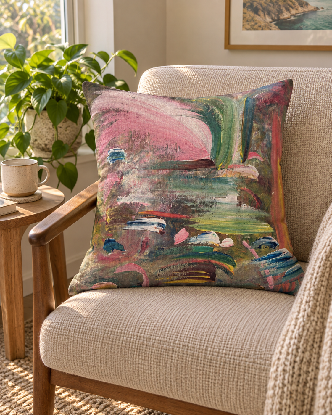 Abstract Premium Pillow Case
