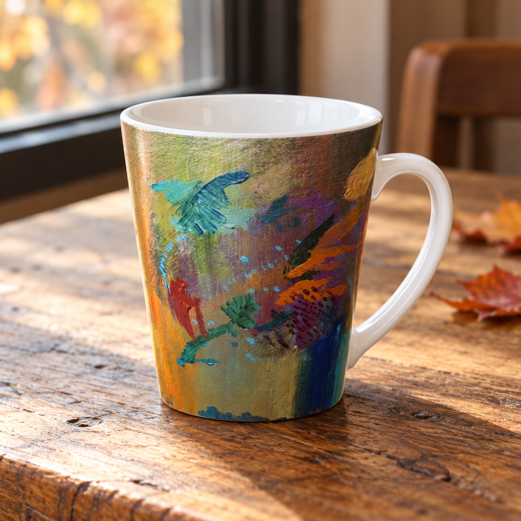 'Autumn breeze" tiishirtii latte mug